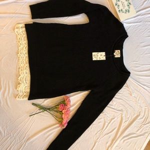 Black sweater